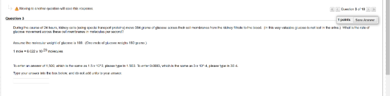 → A Moving to another question will save this response. < < Question 3 of 10 > >> Question 3 1 points Save Answer During the