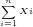\tiny \su\sum_{i=1}^{n}Xi