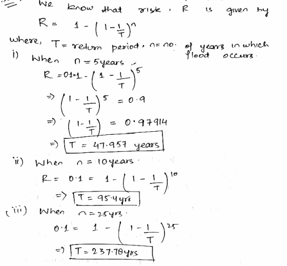 we know that Yısk γse , R is given hy as tn which -I) = 0.97914 -) | T = 47.957 years! ) When n=toyears