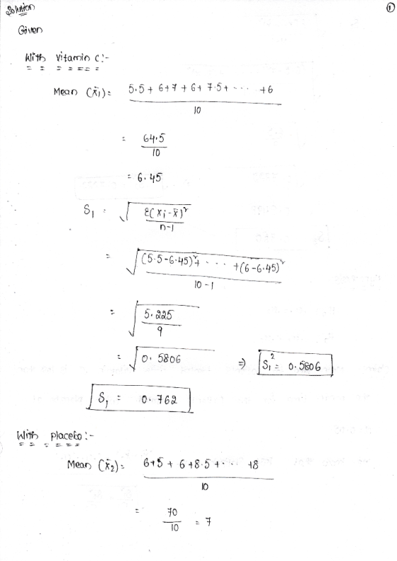oution Giver Af witamin с - в E2 5.5 6 64 7.5+ +6 Меan Cx): 64.5 :6.45 ЕC *;-*) р-] (5-5-645)4 +(6-6.45) 10 5. да5 О. 5806 S1