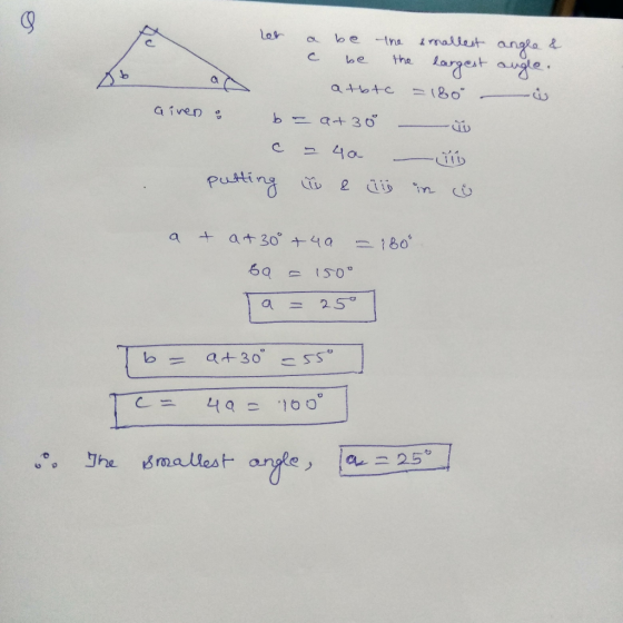 a iven a = 250