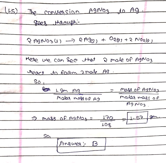 Its) Agnoz to Ag. The conversion Goog — 9ough - @ Agnozu -> OA9S) +. 0269 +2 NORG) Here we can see that a male of Agnoz react