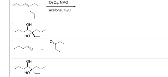 OsO4, NMO acetone, H,0 ОН HO OS ОН НО
