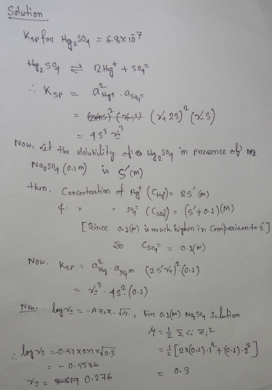 Sduthion k,fRr1 H92S01 느 G.gx 107 .. Kse- Au1+ .asゲ 3 then Concem Now,k oLw 0.1/M Na, So