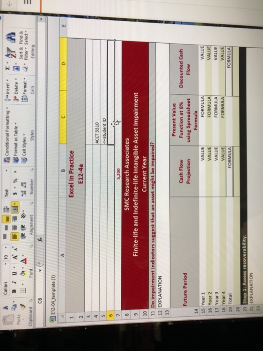 Conditional Formatting Format as Table Calibri - 10 insert Delete Format BI U AA Sort & Find & 2 Filter Select Editing Cells
