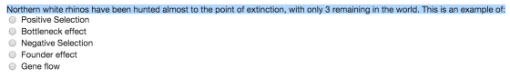 Northern white rhinos have been hunted almost to t