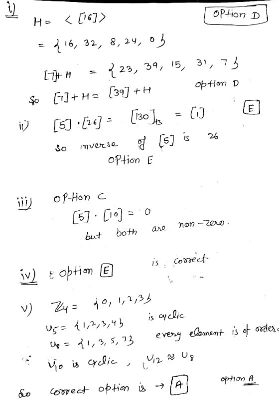 ů [ option of Ho <[16]> = 416, 32, 8,24, 03 [474H = {23, 39, 15, 31, 73 $o []+H= [39] ++ option o i) [5] • [26] = [130]s = []
