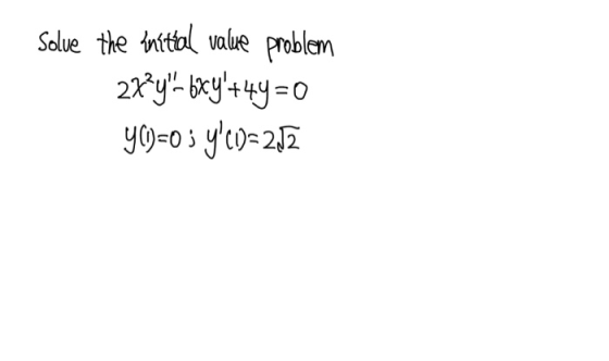 Solve the initial value problem 2x+y-bxy+4y=0 Y()=0 ; yC1=252