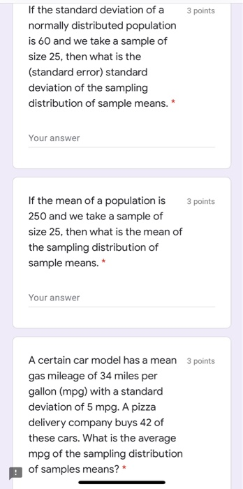 If the standard deviation of a normally distributed population is 60 and we take a sample of size 25, then what is the (stand
