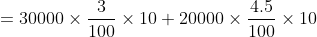 4.5 = 30000 x P x 10+ 20000 x 100 x 10