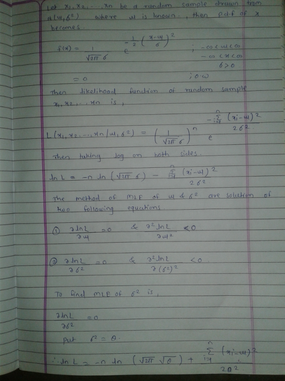 ome s 2 6 then Jilcolihoo fundiem of random sa 2 6 hen tavina Jog om hath sicdes 2 6 2 The methadl ofME aw re Salehe fallawing equuhiens Jn l 3 6 2 2. To inde of 62 is d62 Put a 0 20.2