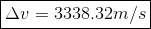 Av = 3338.32m/s
