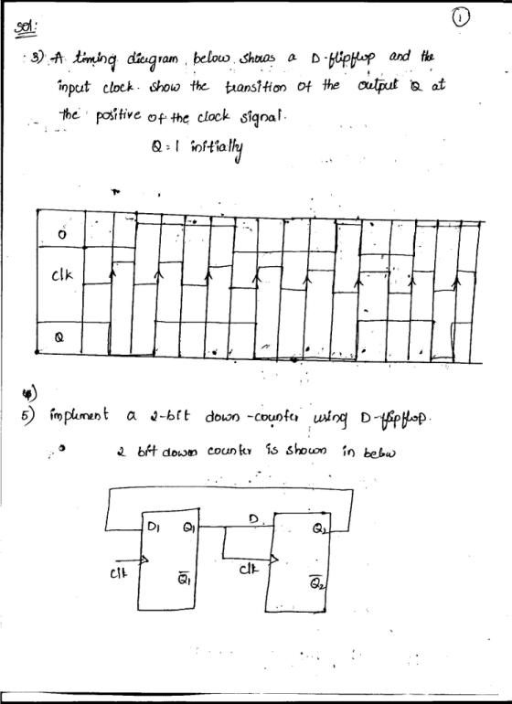 t q diraet and fla input clock. ษั04 the tansHion of the output & at the pasitive of the clock signal. clk D, 아 clt