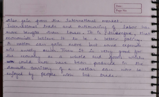 Date Page No. labor as ecmanissbeliese it te bea beter patccu ex penaes A natton cas ga3n nore a urtsele ausd - as pe