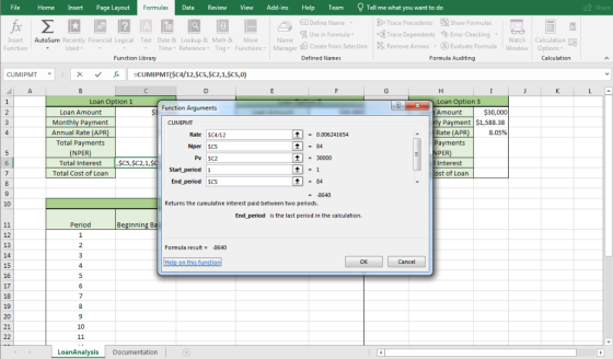 Share Formulas Tell me what you want to do File Home Insert Page Layout Data Review View Add-ins Help Team Define Name fx Tra