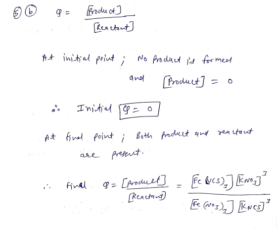 © © $ = Product ] [Reactant] - At initial point ; No product is formed and Product] = 0 a. Initial 8 = product and reactant A
