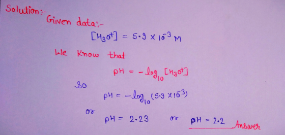 Solution: Given data We Know that lo 30 Answer