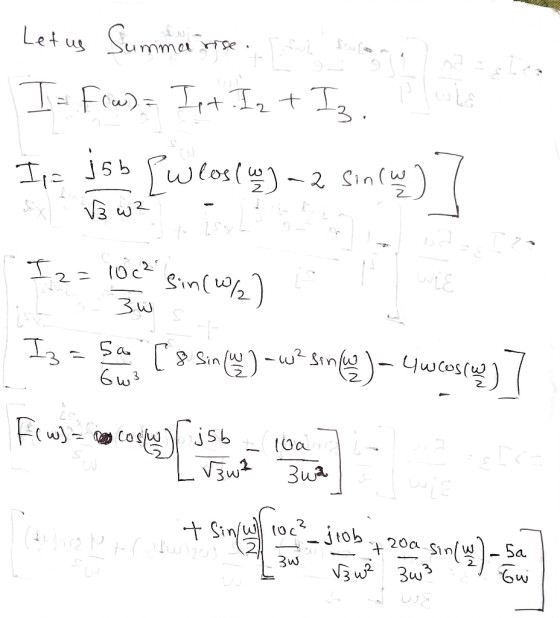 1. Let us Summa rise. ful frutta IN I Fiw) - Ipt. Iz t Iz. Pluie Die beste werkg)-2 since] Izz todo sin(wa) Is C e suley-w-so