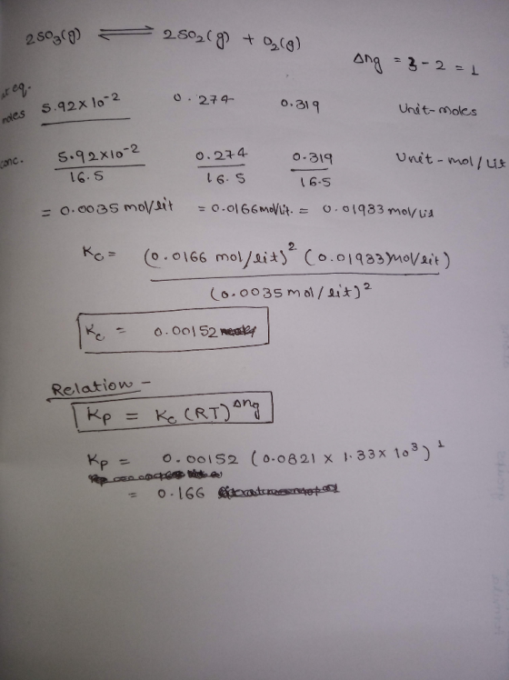.so2) o 27 .9 5.92x l0 2 Unit- oles es o.214 t 6. S 0-319 Unit - mol/ us L6. S 1 6-5 2. mol /ait (6-0035 m 이 /Lttt) 2 Relatio