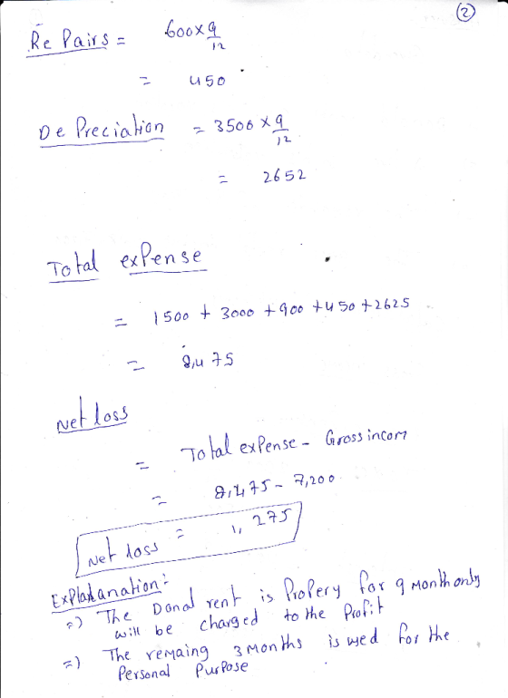 Re Pais 6o0xg 2652 To tal exPen se o s3 To tal exPense- Gross incor tal exPense- Gros inte 9,3-R,200 2. 3 Ne ExPbkanation Per