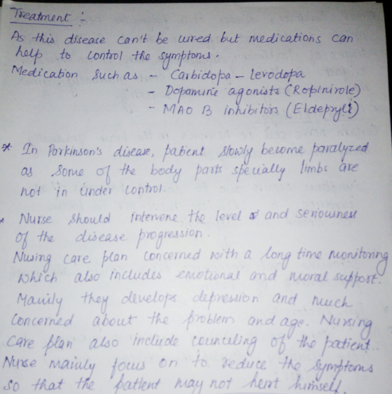 heatment As this disease cant be ured but medications can Medication such as -Cai bidaba-levodata to Lontrol tho mptond u Do
