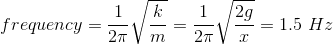 ilk 1/29 – 1.5 Hz frequency = 2 m = 2717