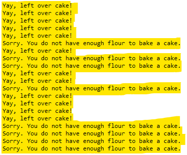 Yay, left over cake! Yay, left over cake! Yay, left over cake! Yay, left over cake! Yay, left over cake! Sorry. You do not ha
