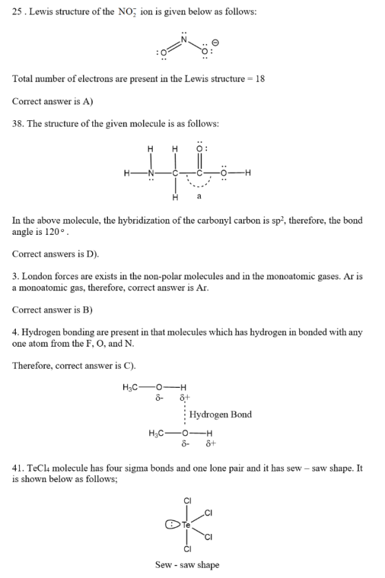 25. Lewis structure of the NO, ion is given below as follows: :07 0 Total number of electrons are present in the Lewis struct