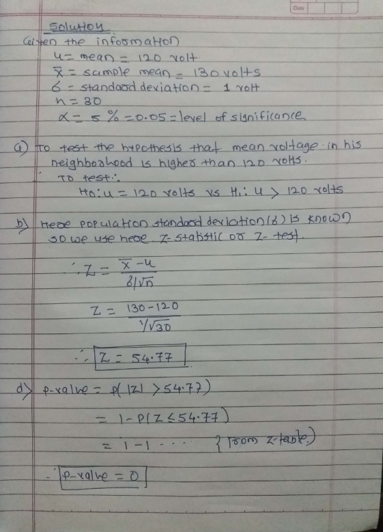 Date Cei sten the infosm ato -Standaad deviation- 1 yht | K- s %-o.os-level ofsignificance. o test the btPothesis that mean v