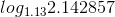 log1.132.142857