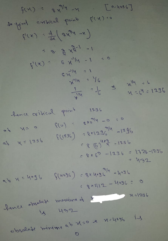 f(x) = 84luan [ 0.4096] fo fined critical f(x) point and ext? - 2 2 2 2 2 6 x ly - f(x) Grilly glu Yo Vy 4-642 1296 1296 he