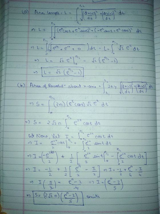 Aer length = L = daca total de Die - Le (e cost te sist) + (-esint et cost)? at Jdt - L- La / bredt S2 (6-1) La rz et la L= I