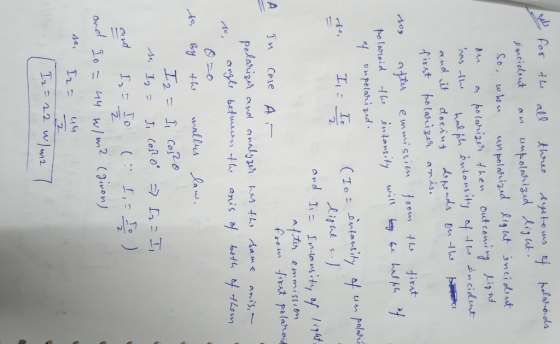 Folls for all threo AyAte ms halahoids umpolarizid Lig ut un polatizud Rig ut incidut coni n Li nt ncidlut So whou bolarizsr