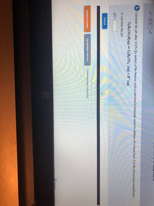 to calculate the pH