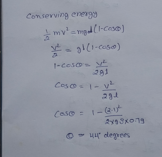 Conserving energy 2 291 2 a a d 2 earees