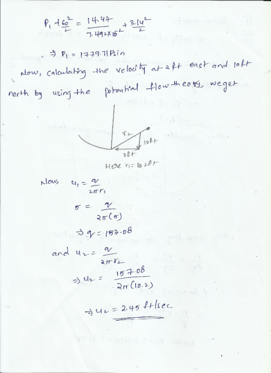 ow calcale.ting the velo eac aned lott | north by using the Phan hol fleu, theo wege tott RImC and u 5+08