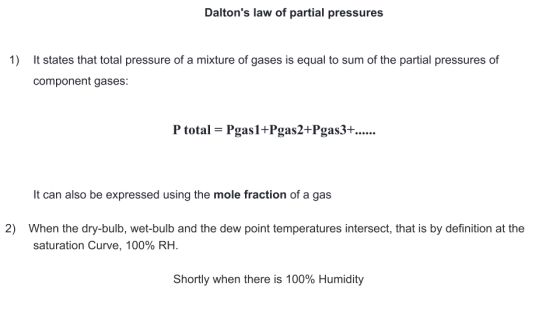 Daltons law of partial pressures 1) It states that total pressure of a mixture of gases is equal to sum of the partial press