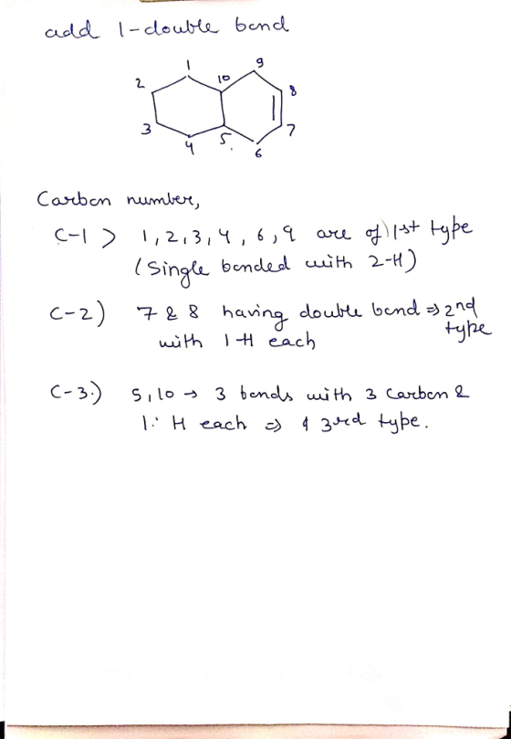 add -deubte bend 3 〈Singh bonded 2-H) with wih each