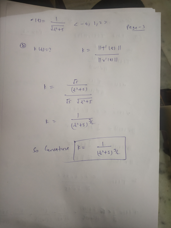 alt= <-ti 1,27 stats Page-3 i-1717 lt (t) l ka llarrell = Il retet) stats Sl - q (stet) so Curvature K = (+²+52
