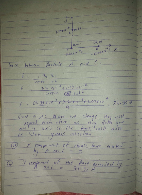 ーte rte bekeeln particle A and C。 Dn 0 ?neutn of the force , exce3tealb on L = 34.95 N