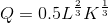 Q=0.5LK