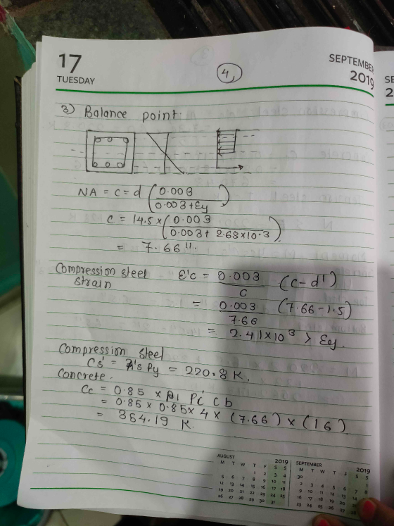 17 SEPTEMBE 2019 TUESDAY SE 2 3) Balance point mu NA = (= d (0003784 a C = 14,5 / 0.003 3 + 2.68x10-3 7 66 11, 14.5*(0.00 3)