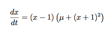 di = (x – 1) (u + (x + 1)2)