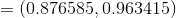 (0.876585, 0.963415)