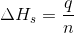 ΔΗ, =