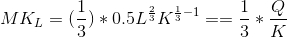 MK L = () *0.51$K$-1 ==+