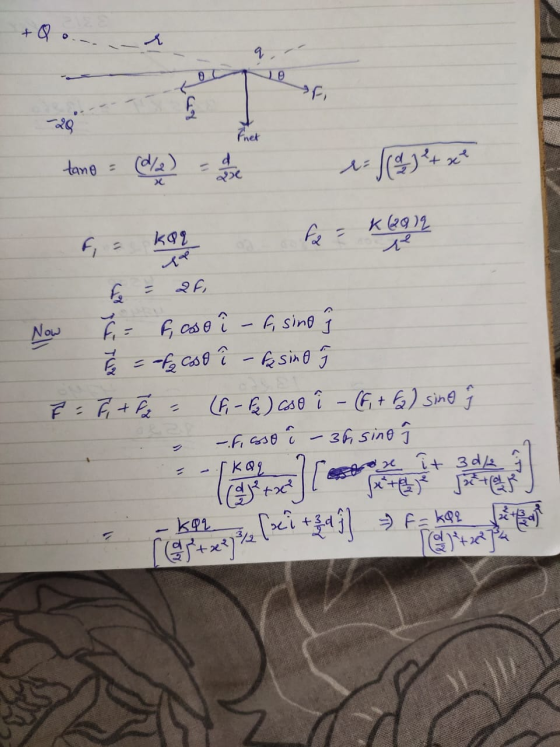 28 Fnet (d/2) tane = %3D K (2912 %3D Now (6 -6) Cso î - F+ E) sim@ ŷ ১