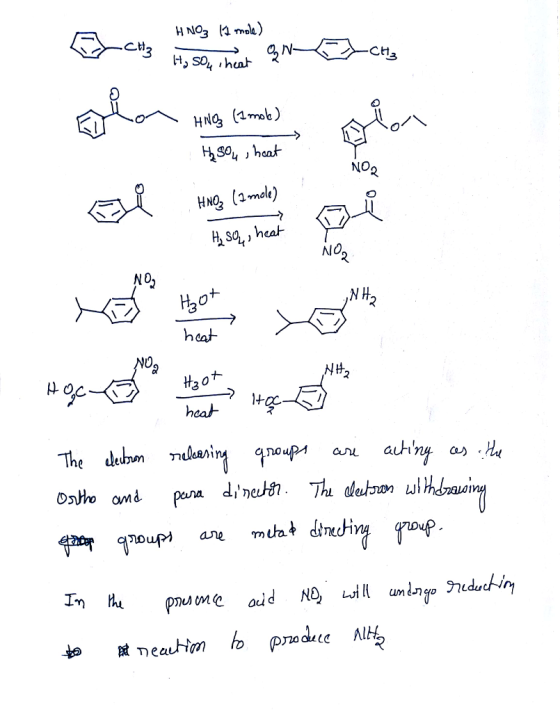 NO 2 HNQ3 (1 mol) ANO NO N H hea Nは