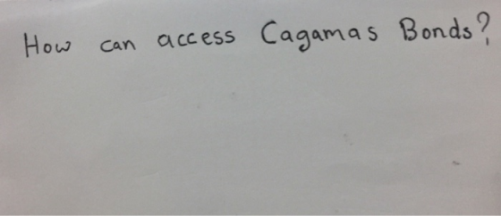 How can access Cagamas Bonds?