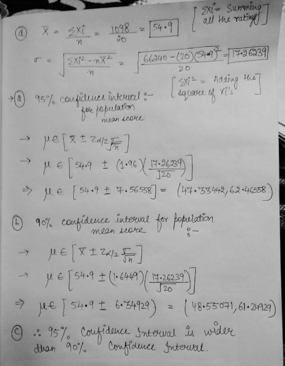 do 2 0 2xǐ2つ Adding theT moan cane 20 dune oatenlag to population μ e厂5.4.9 + (1.6449)/ H:26231 20 ラ ue) 54 . 9-6-34929) 1118.55呀リ61.24929) 2